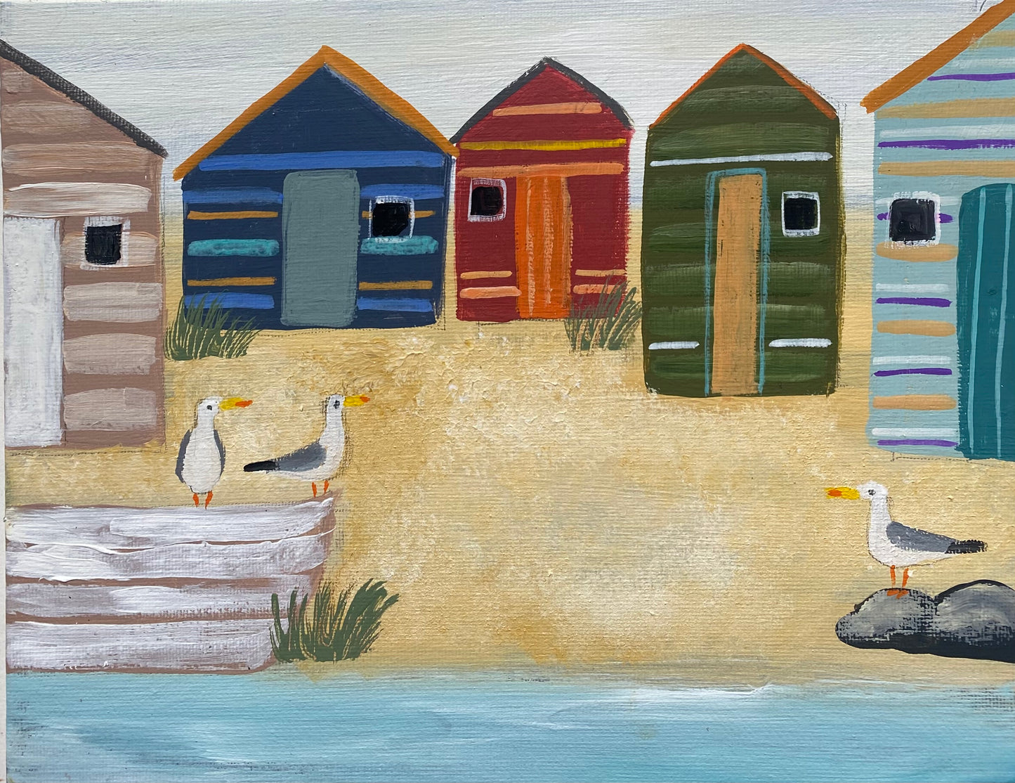 Three Gulls ( personalised painting opportunity)