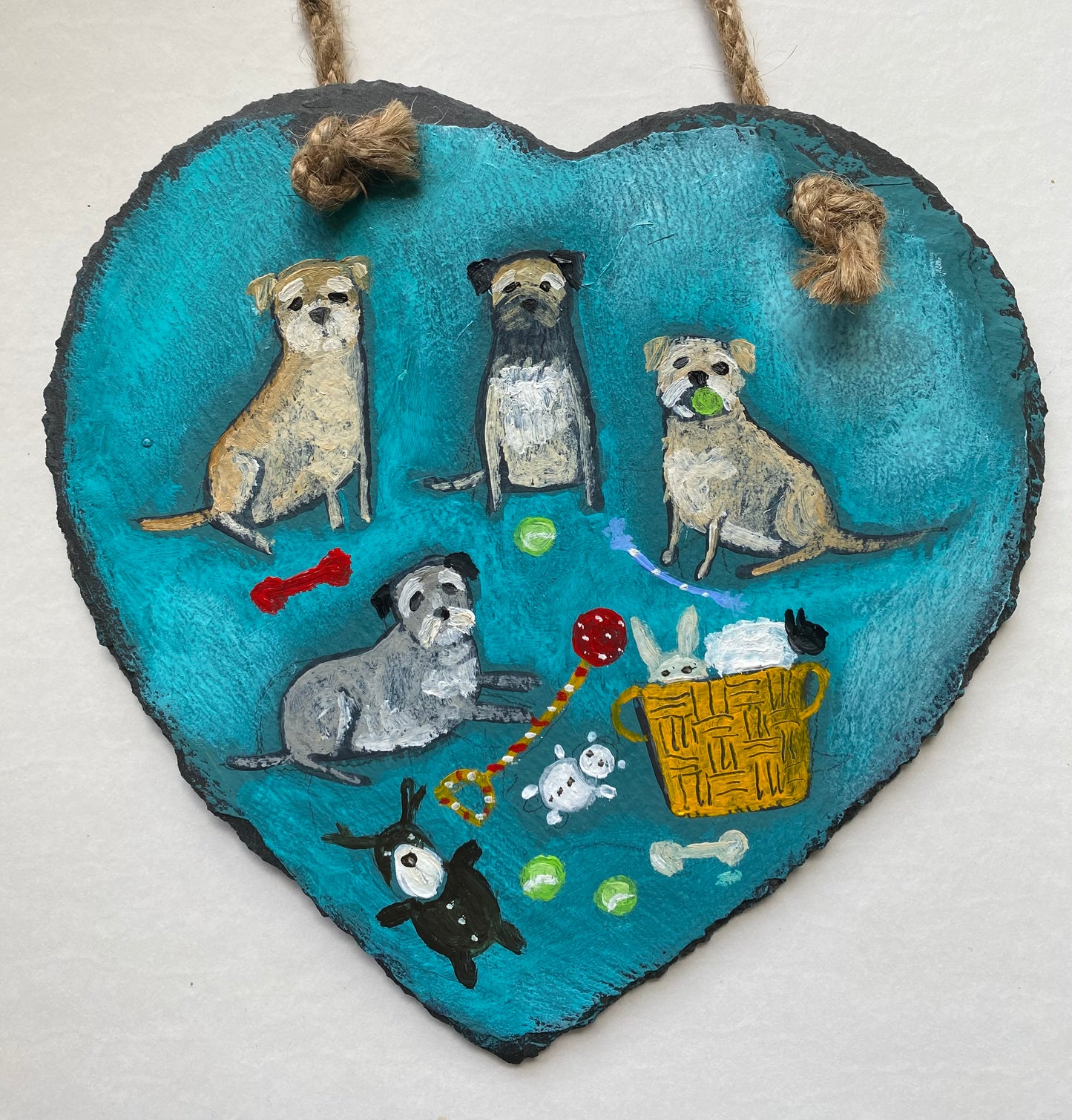 Four Borders And  All The Toys