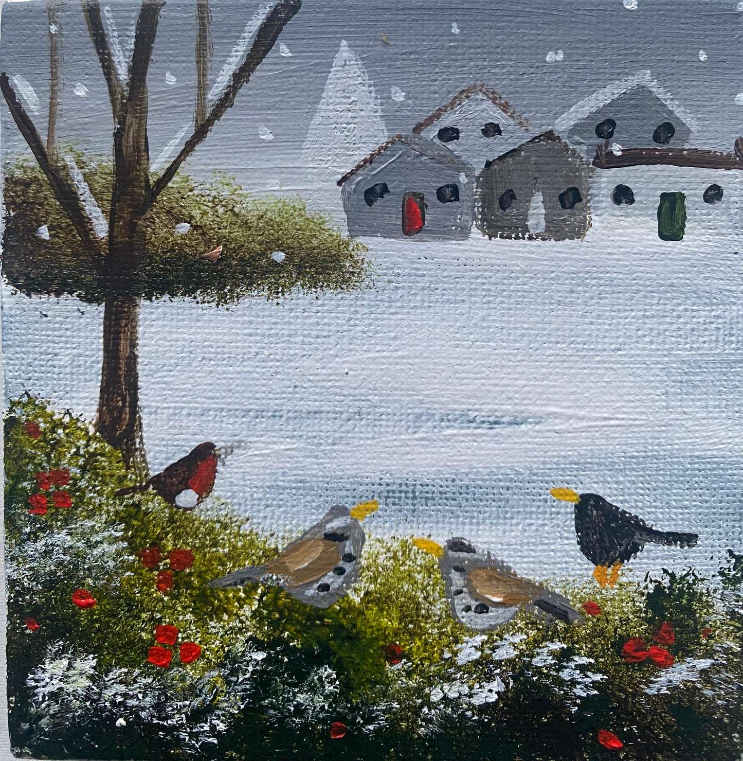 Looking Towards The Village