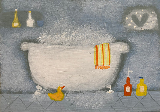Bath Time ( personalised painting opportunity)