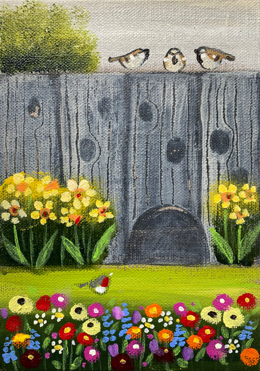 Nosy Neighbour ( personalised painting opportunity)