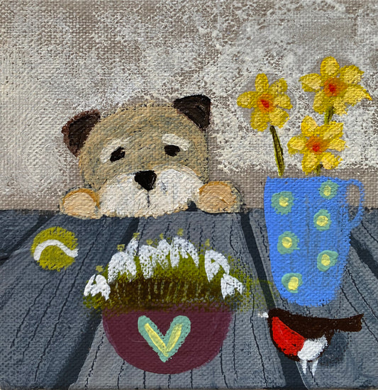 Harvey and the Spring Blooms