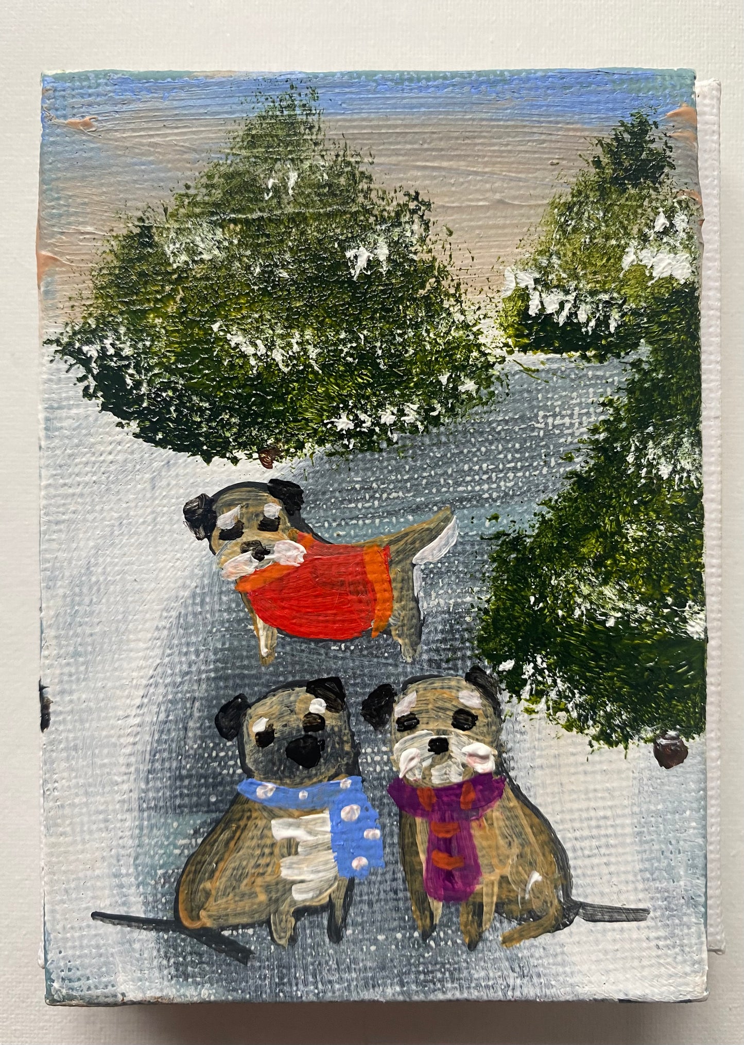 A Straggler In A Red Coat