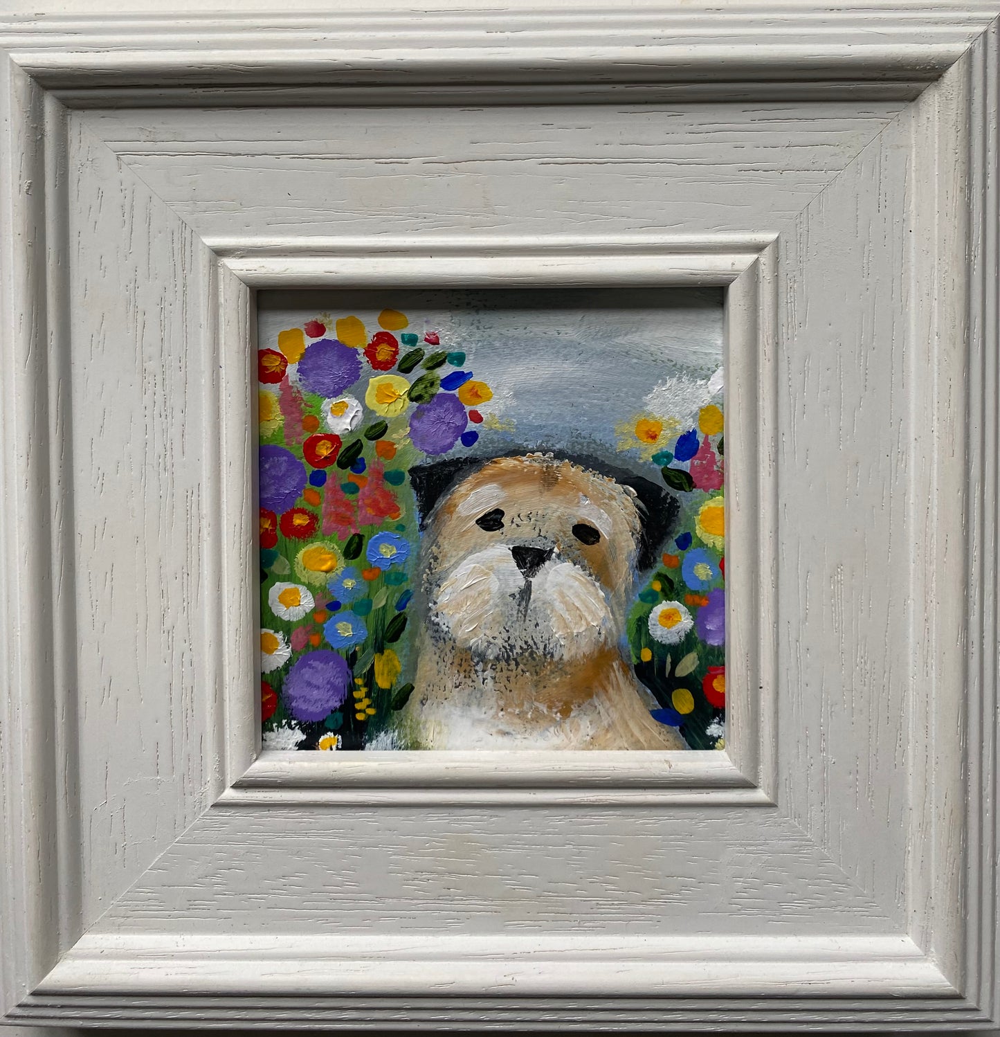 Malcolm In The Flowerbed