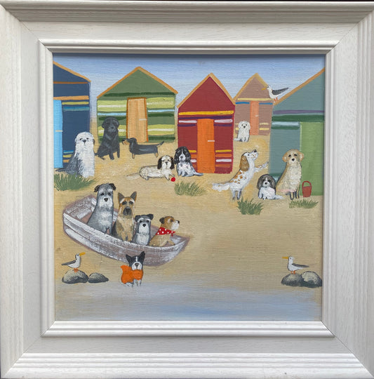 Four In The Old Boat ( personalised painting opportunity)