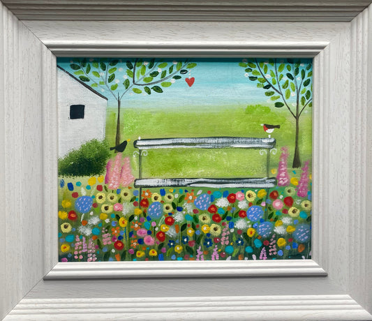 A Bench For Three ( personalised painting opportunity)