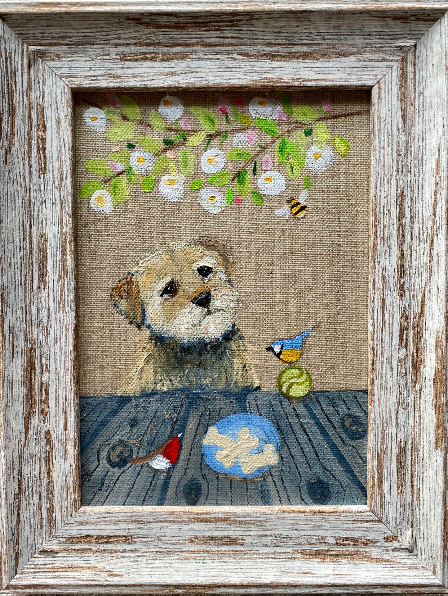 A Bee, Blossom and Bonios