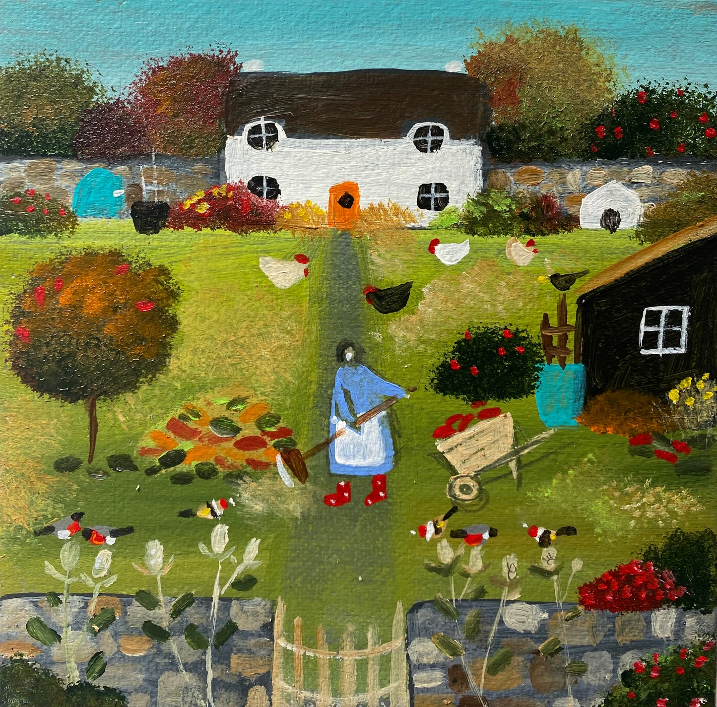 A Tidy Up At Teasel Cottage