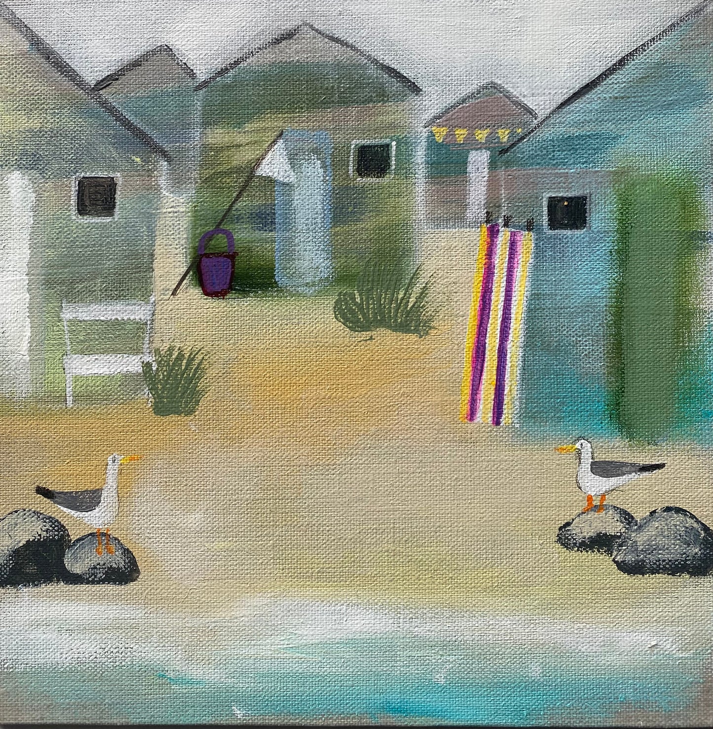 May Beach Fun ( add two dogs)