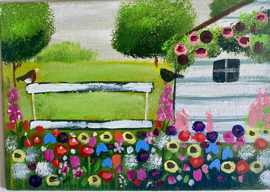 A Bench In June ( commission opportunity)