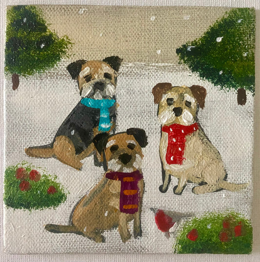 Three Smashing Scarves