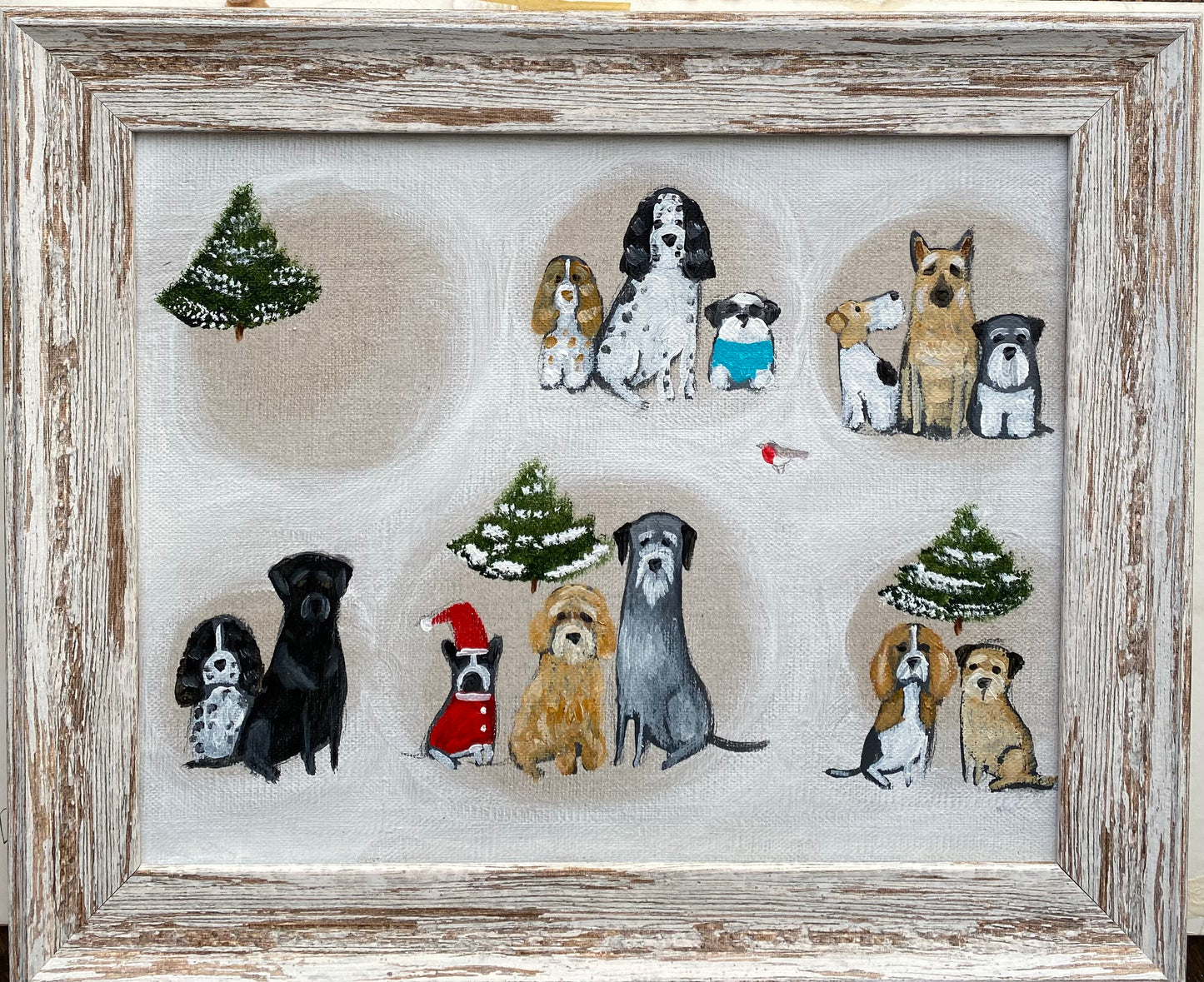 A Winter Gathering ( personalised painting opportunity)