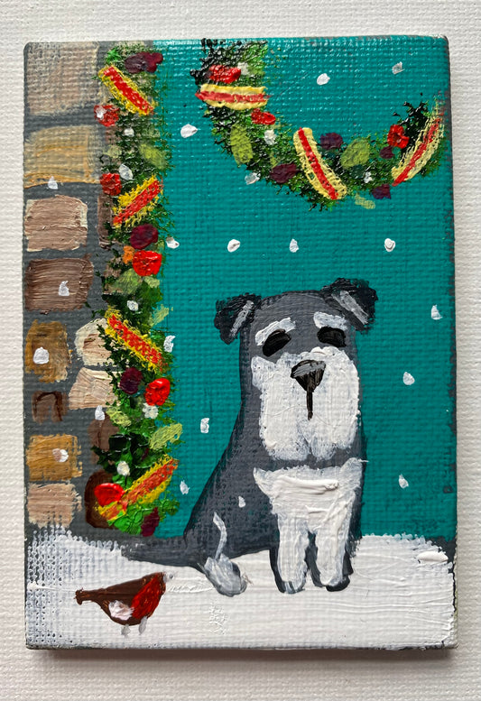 Grumpy Dave By The Blue Door