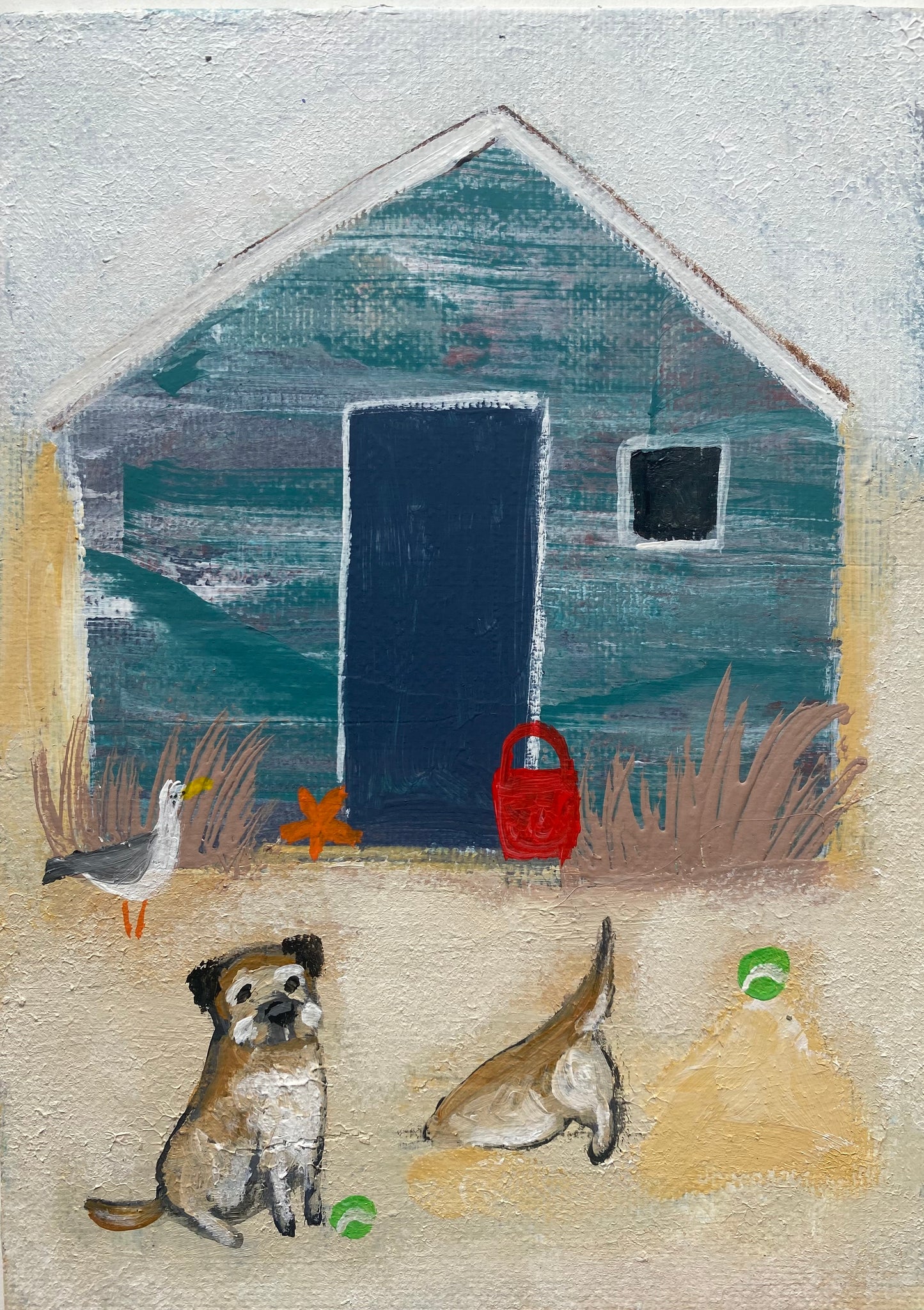Digging By The Old Shed
