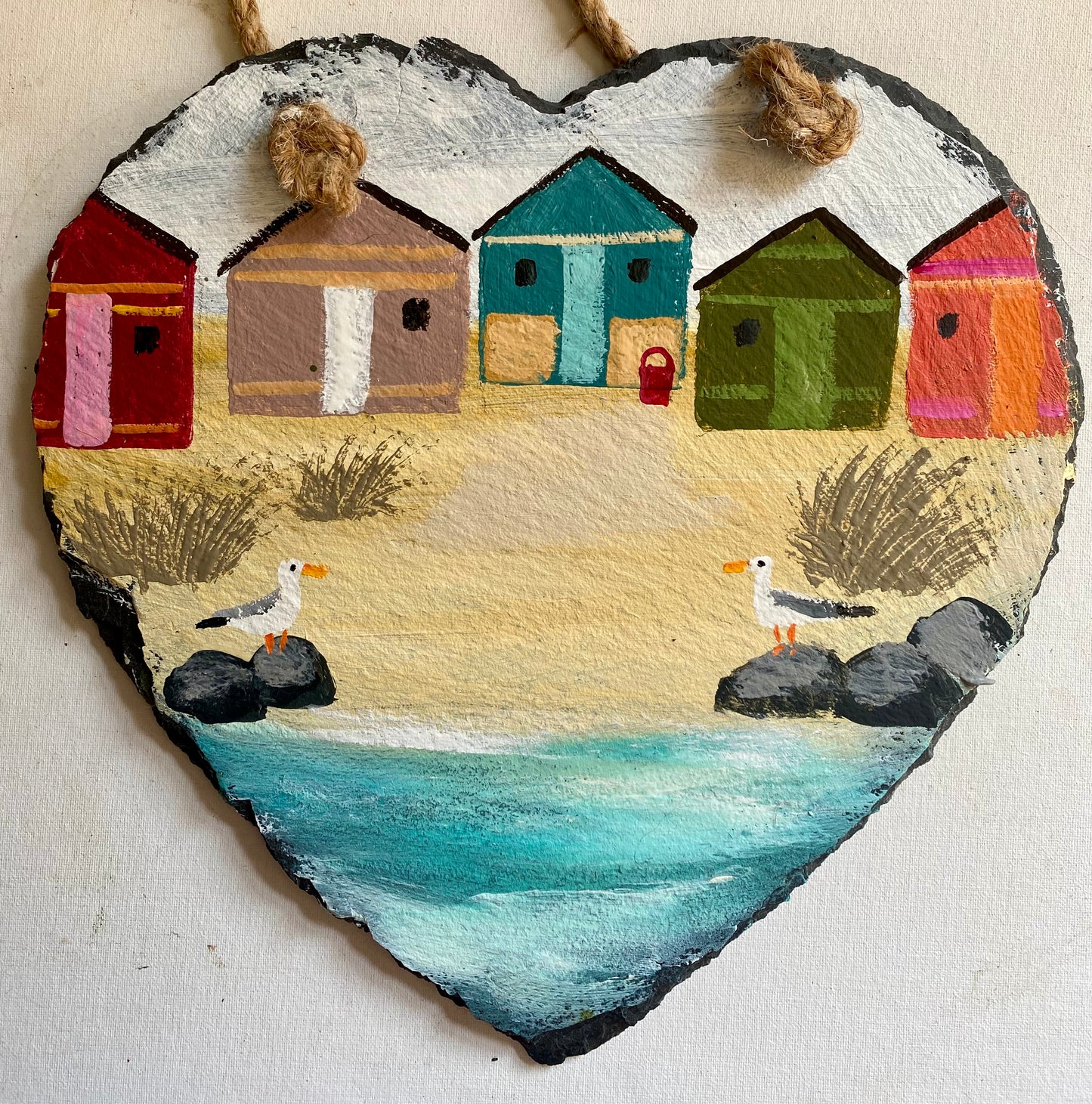 A Pair Of Cheeky Gulls ( personalised painting opportunity)