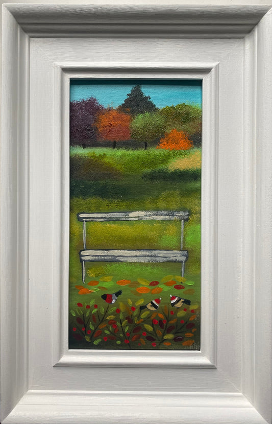 A Bench At The End Of The Walk ( personalised painting opportunity)
