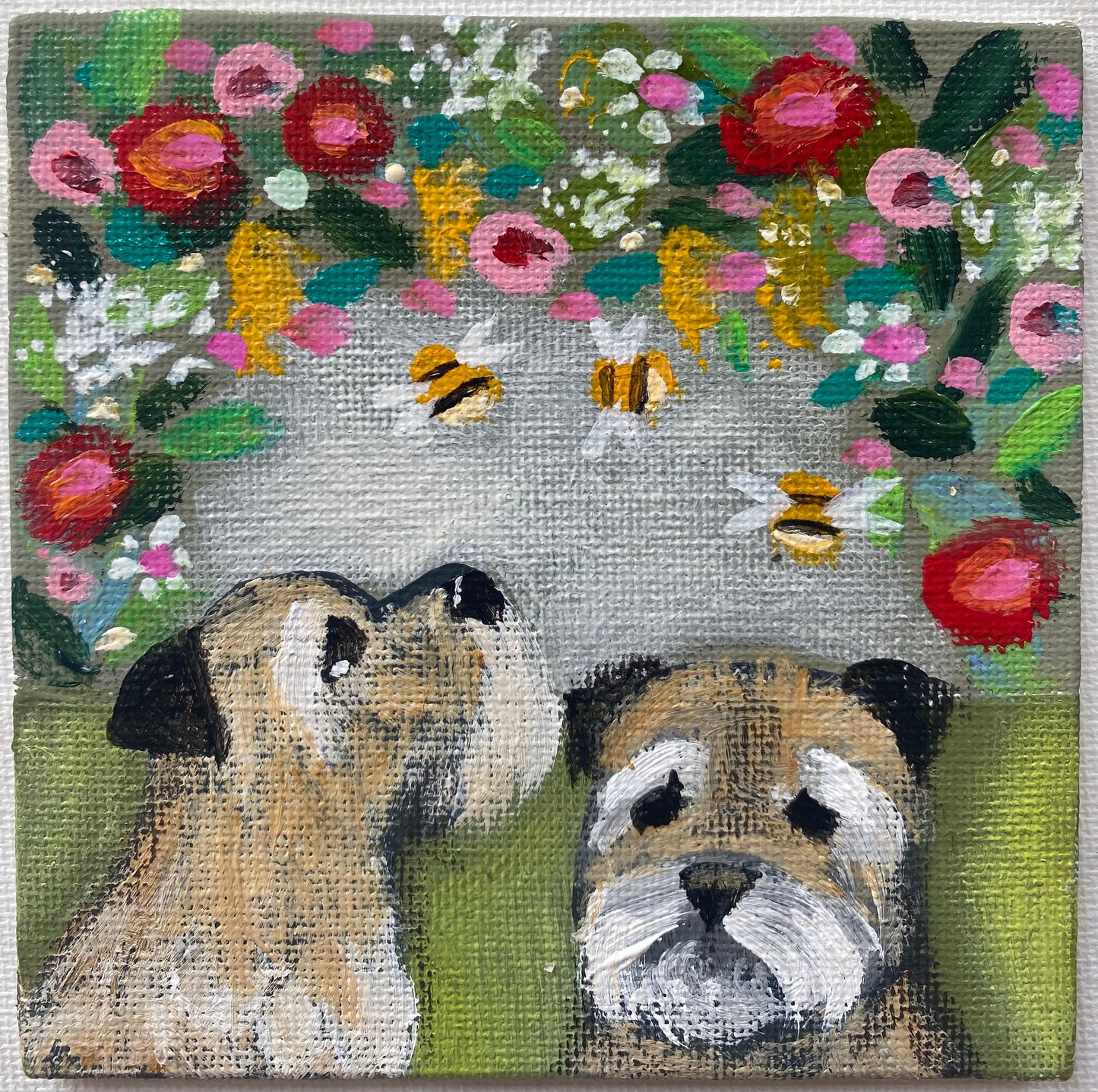 Three Busy Bees