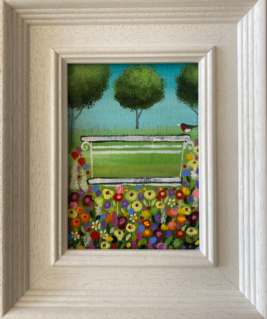 A Bench For Two ( personalised painting opportunity)