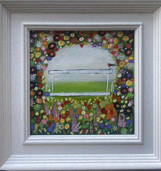 A Bench For Three ( personalised painting opportunity)