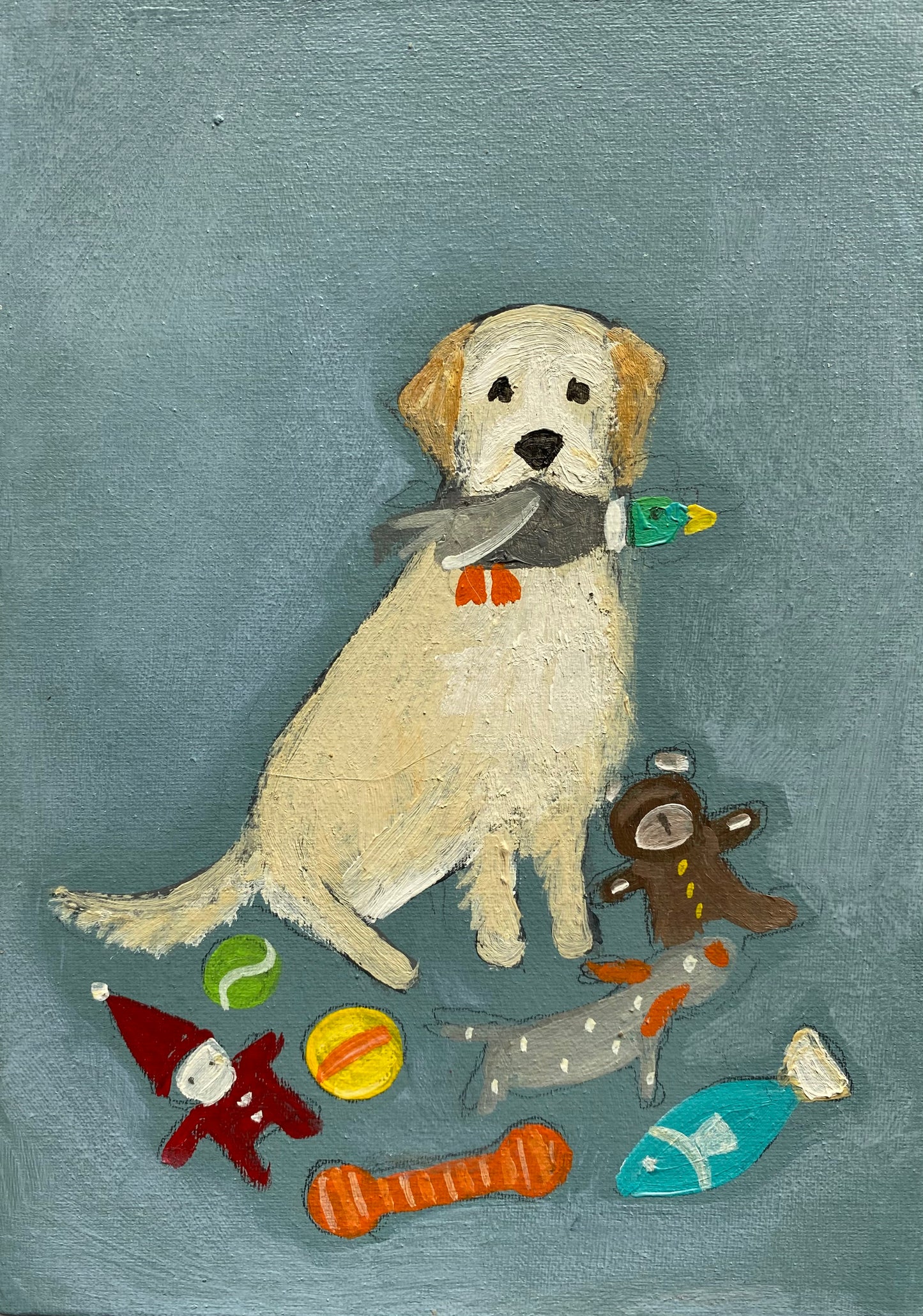 A Goldie Named Hector, The Soft  Toy Collector