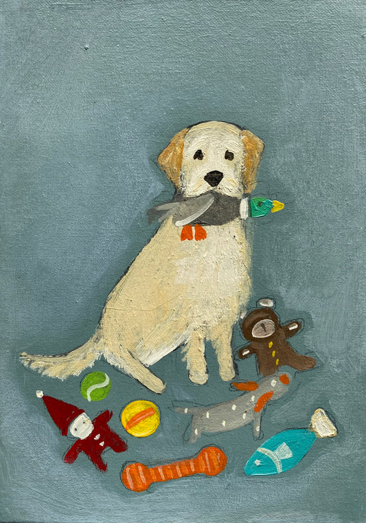 A Goldie Named Hector, The Soft  Toy Collector