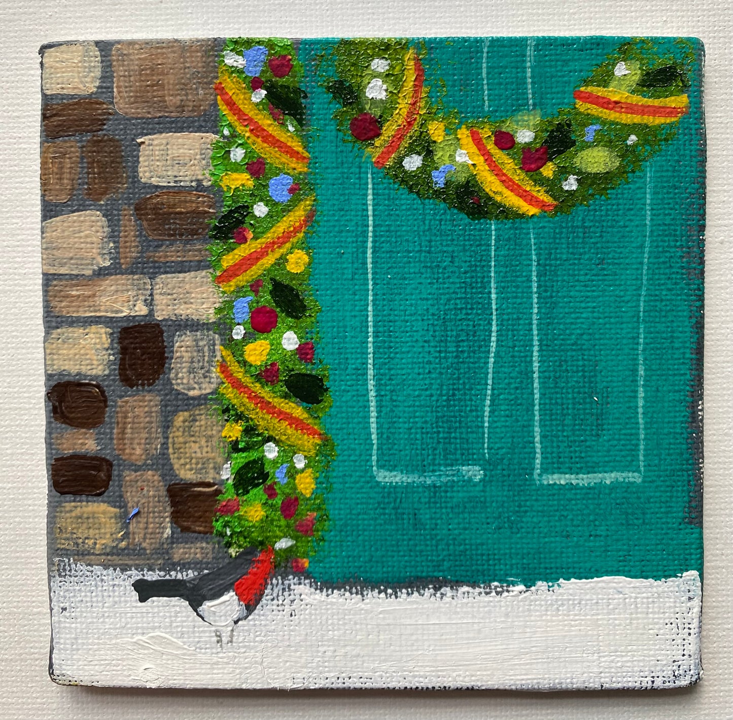 Teal Door ( commission opportunity)