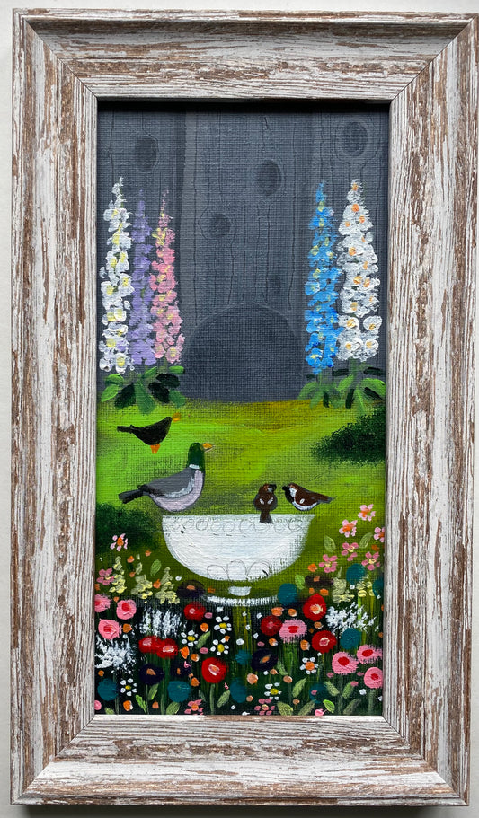 Delphinium Peeper. ( personalised painting opportunity)