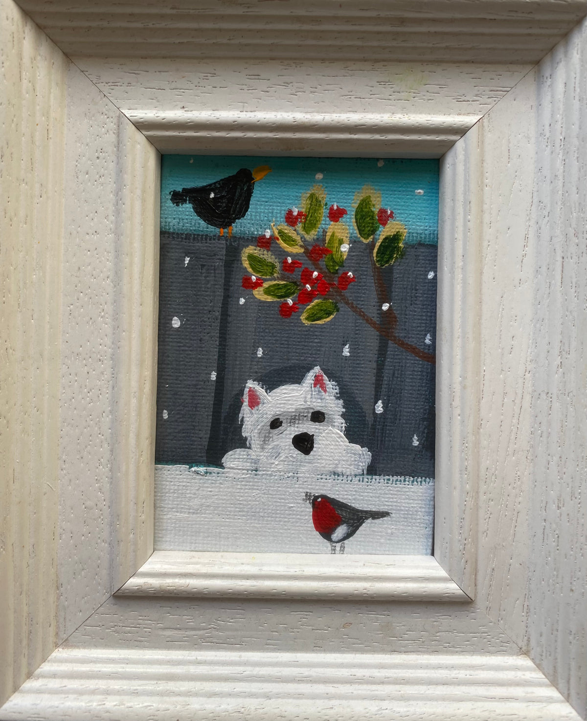 Peeping Westie