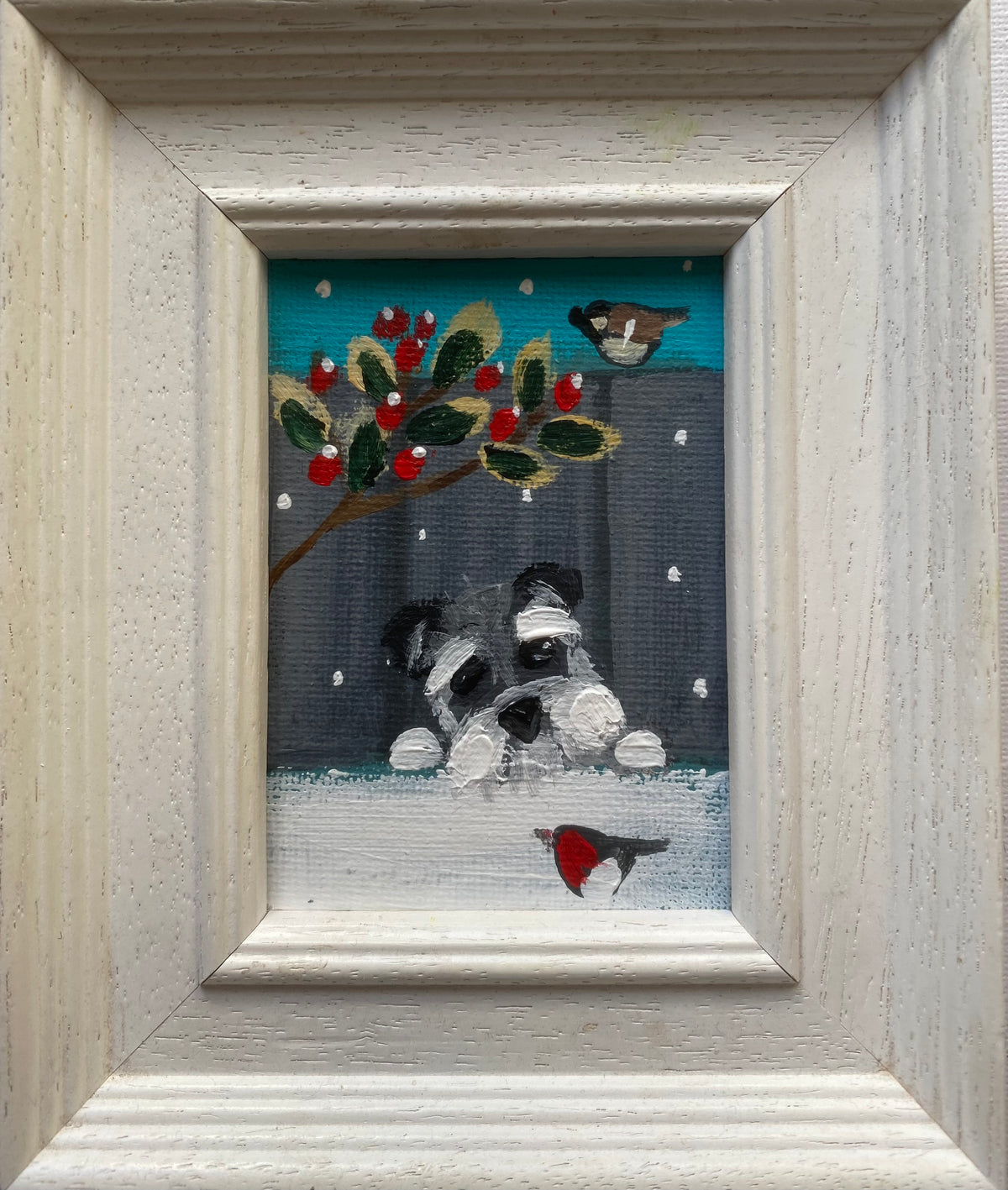 Peeping Schnauzer