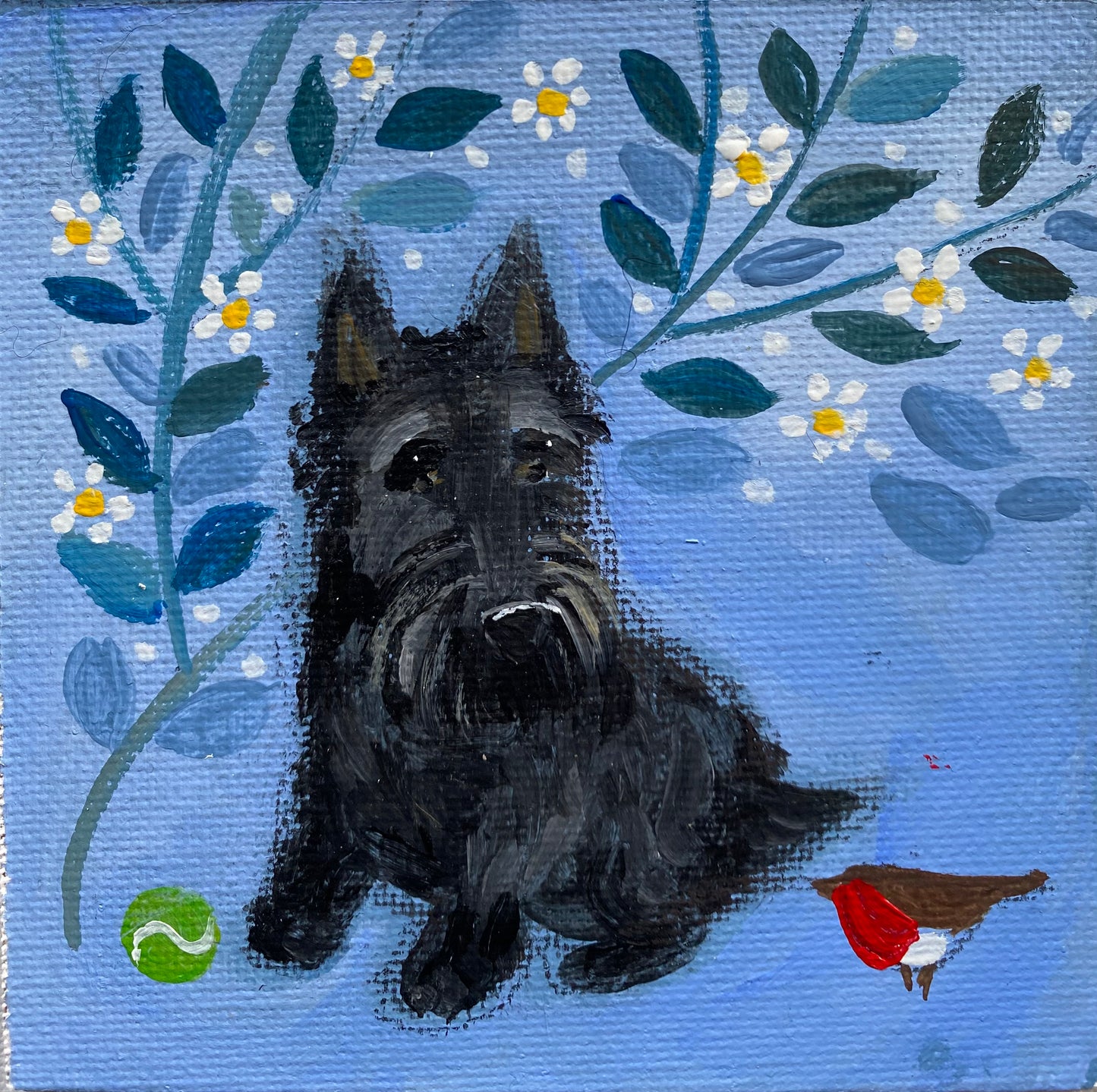 Angus and the Robin