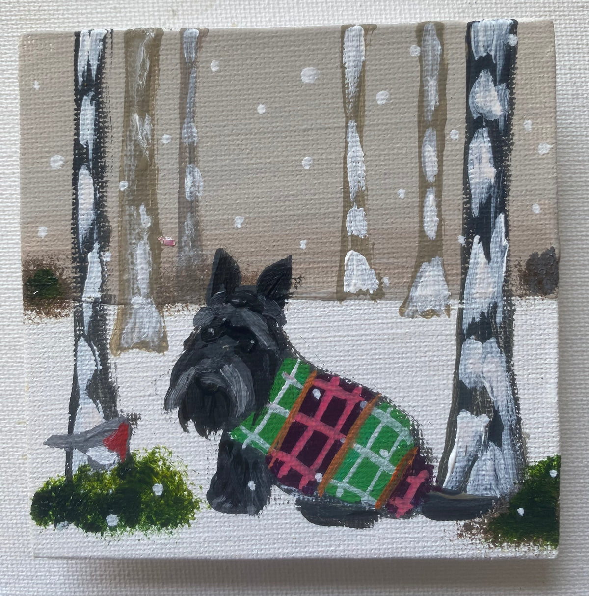 Hamish In His Smashing Coat