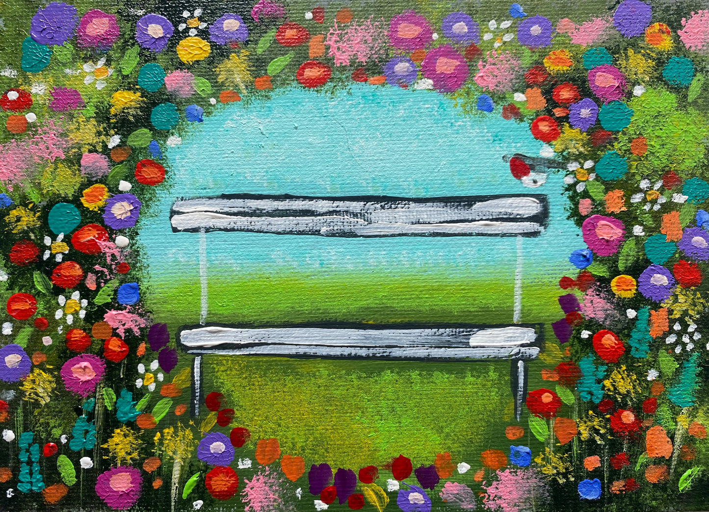 May Bench ( personalised painting opportunity)