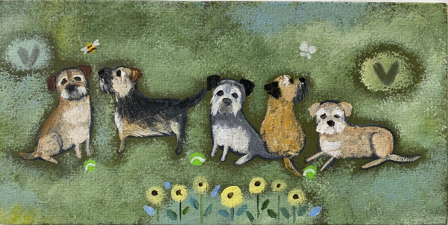 Five Friends , Bee and a Butterfly