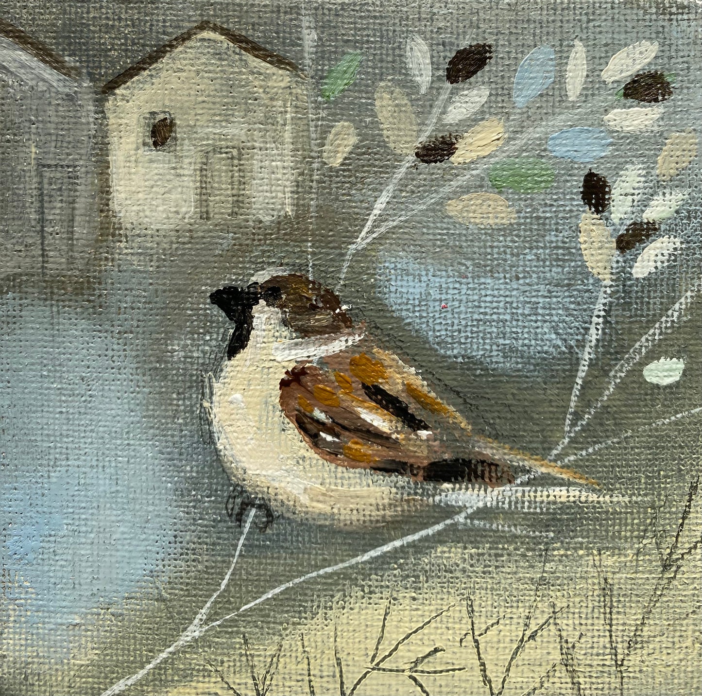 The Chirruping Of The House Sparrow
