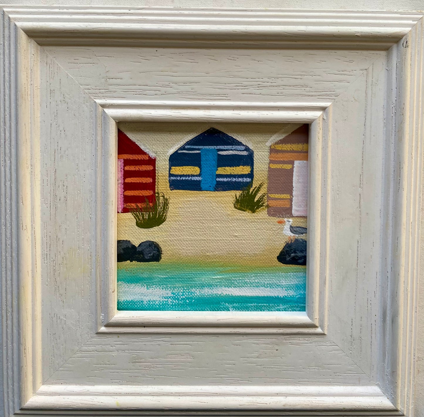 A Spot By The Huts ( personalised painting opportunity)