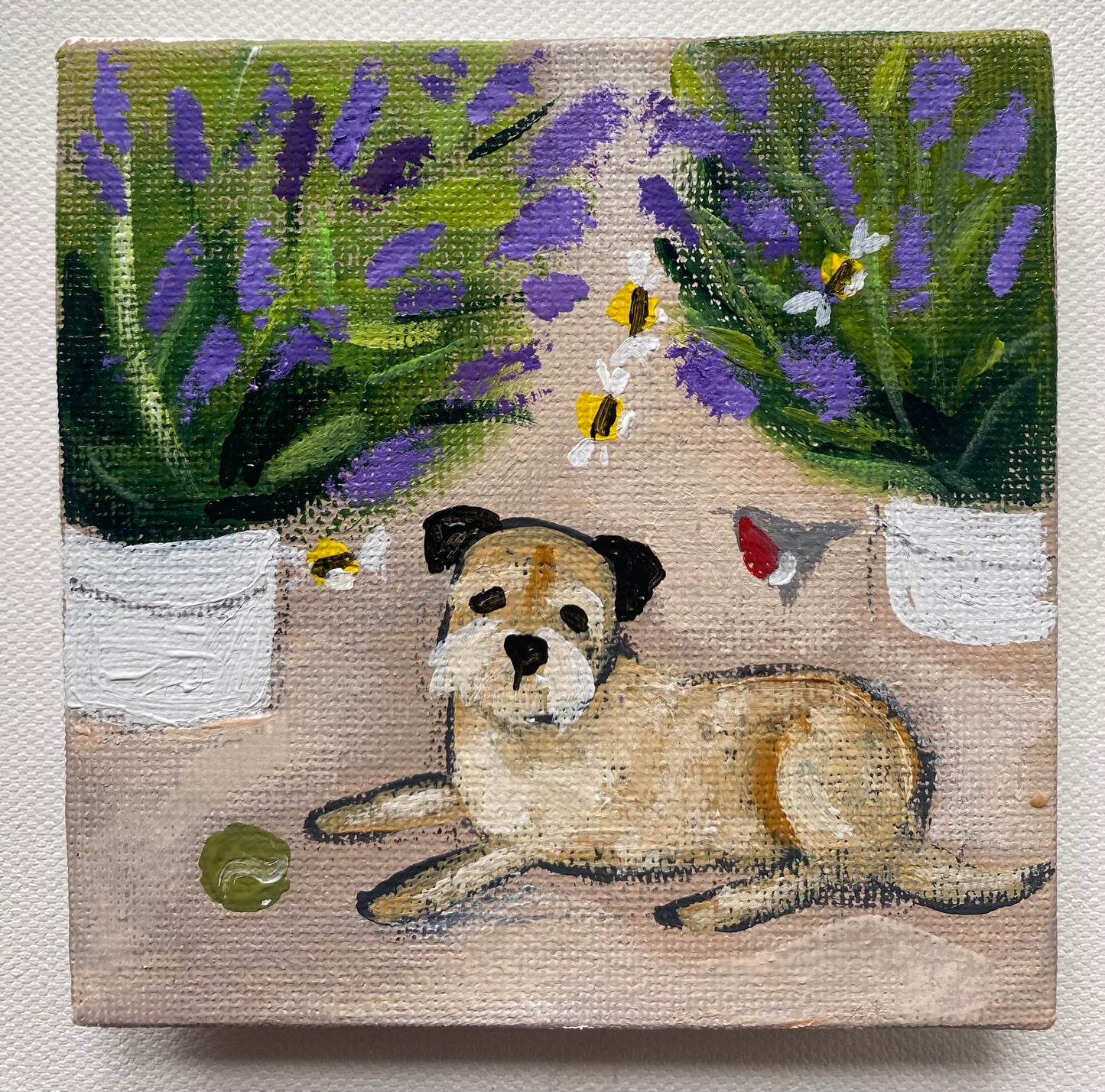 Between The Lavender Pots