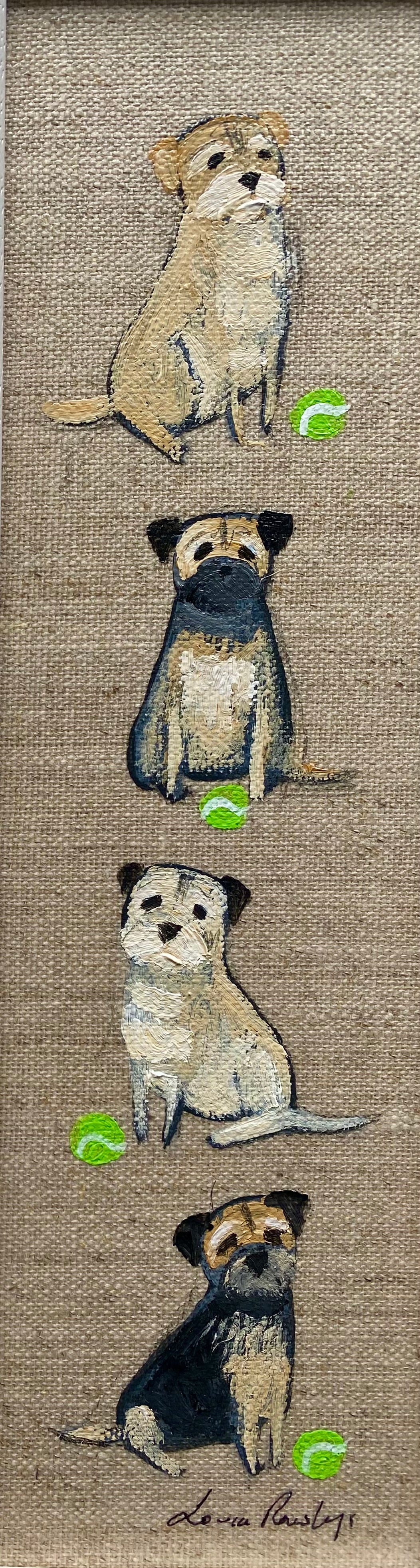 Four Borders and Their Balls