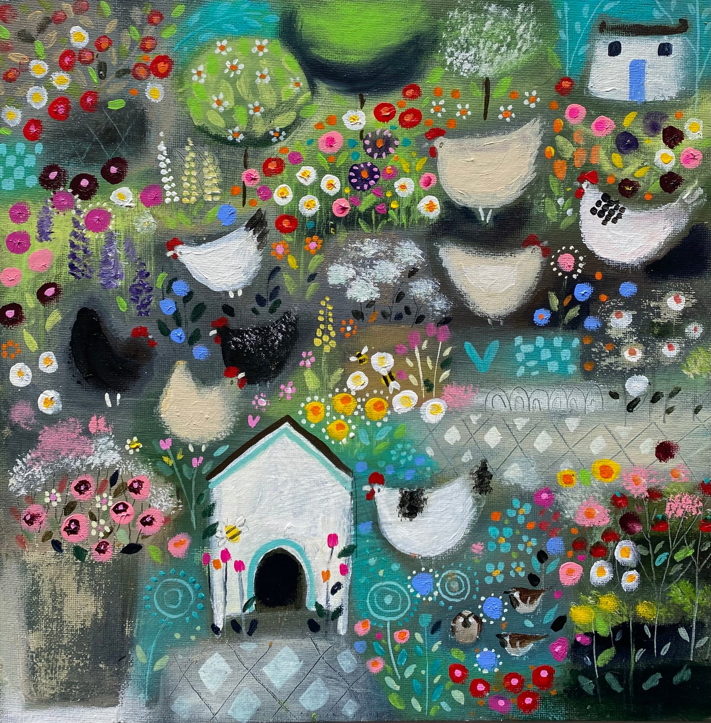 Eight Happy Wanderers