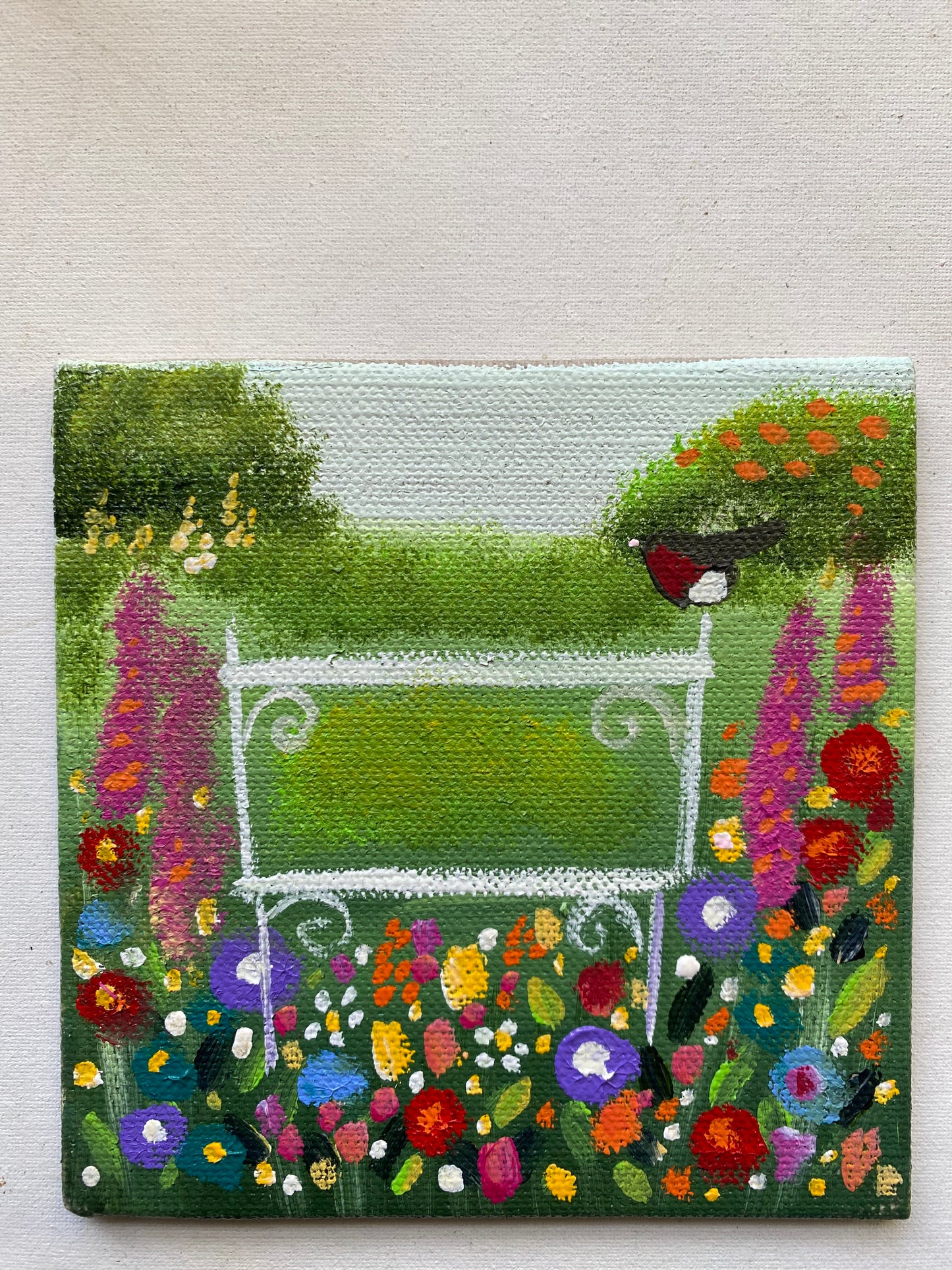 A Robin Came To Greet Me ( personalised painting opportunity)
