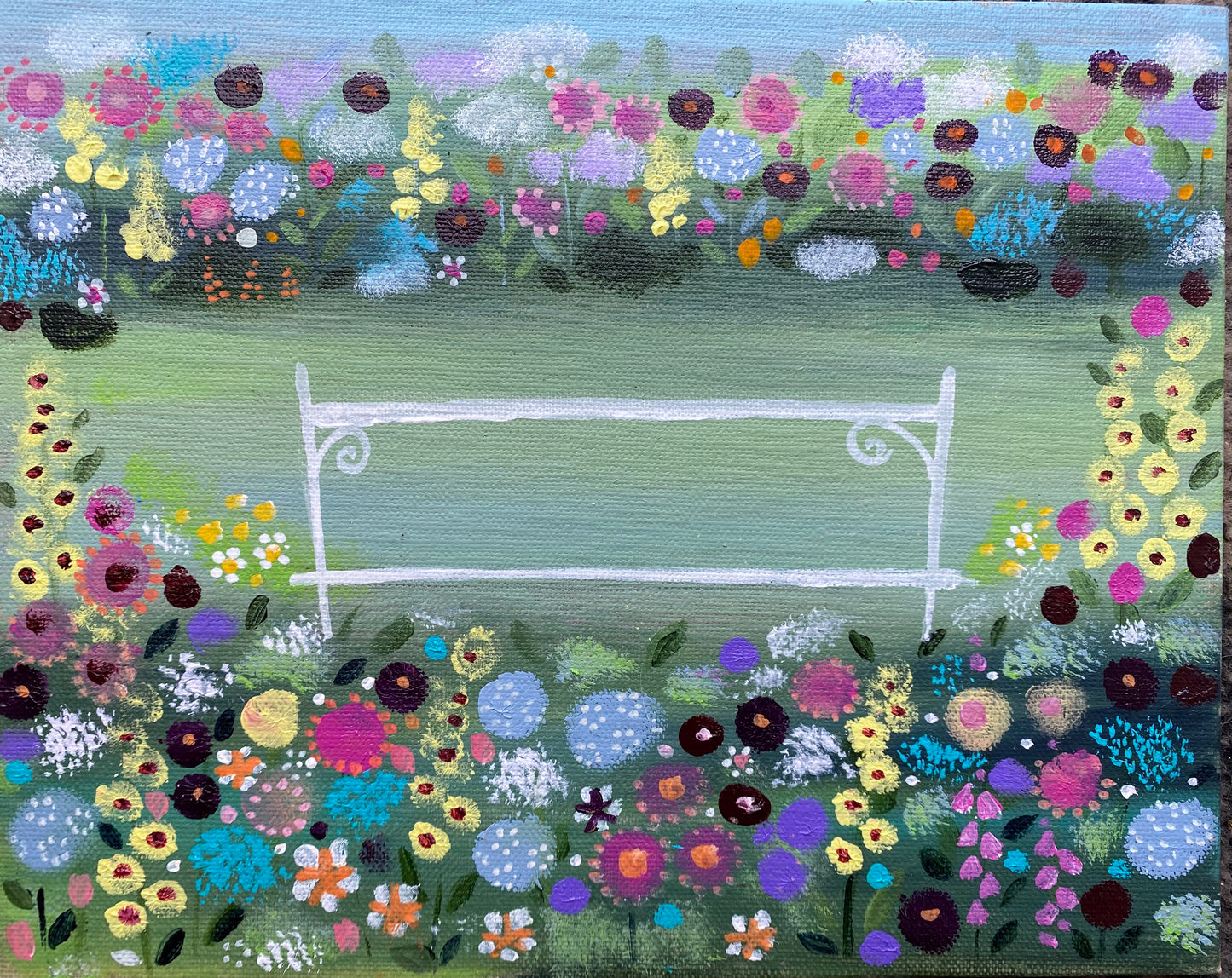 A Bench For Three ( add your own)