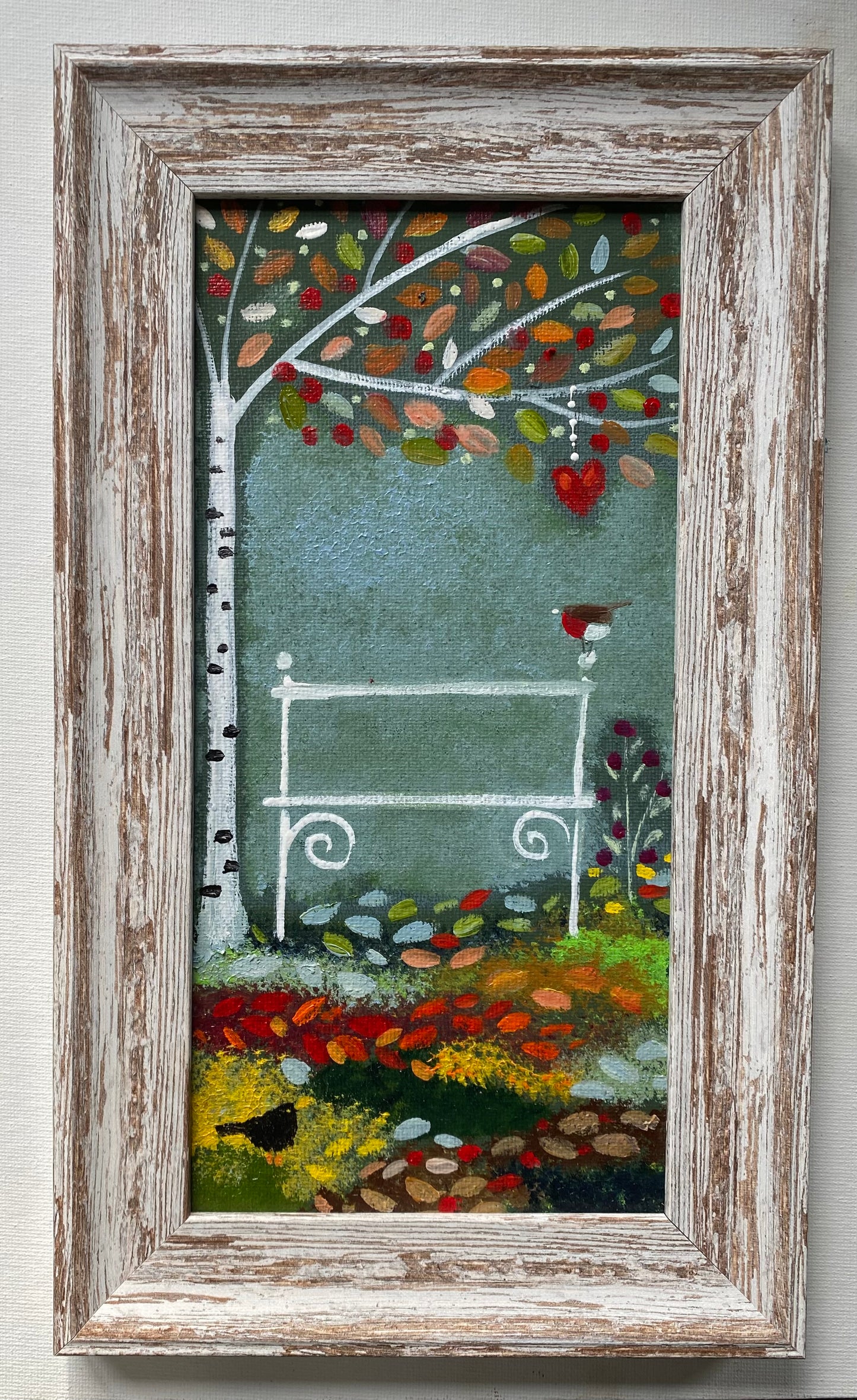 Rustic Bench ( personalised painting  opportunity)