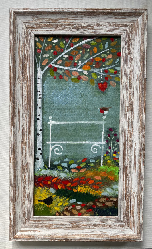 Rustic Bench ( personalised painting  opportunity)