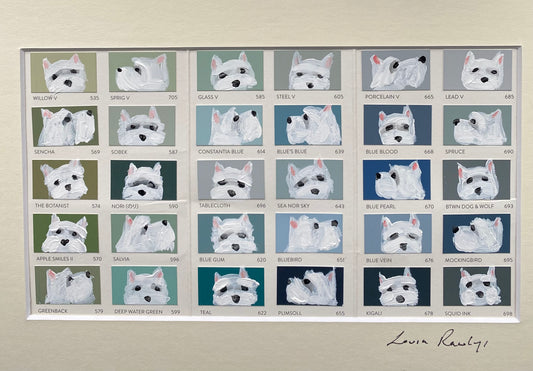 Westie Colour Chart