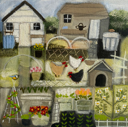 April At The Allotment
