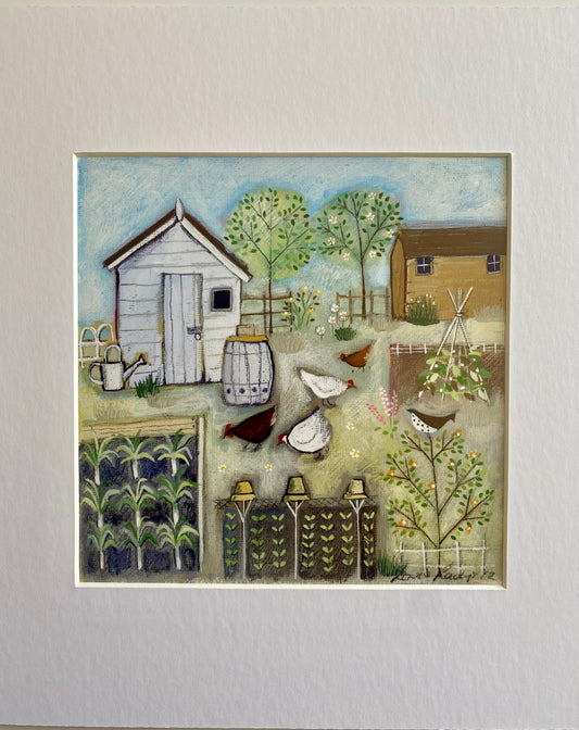 Allotment Days ( giclee print)