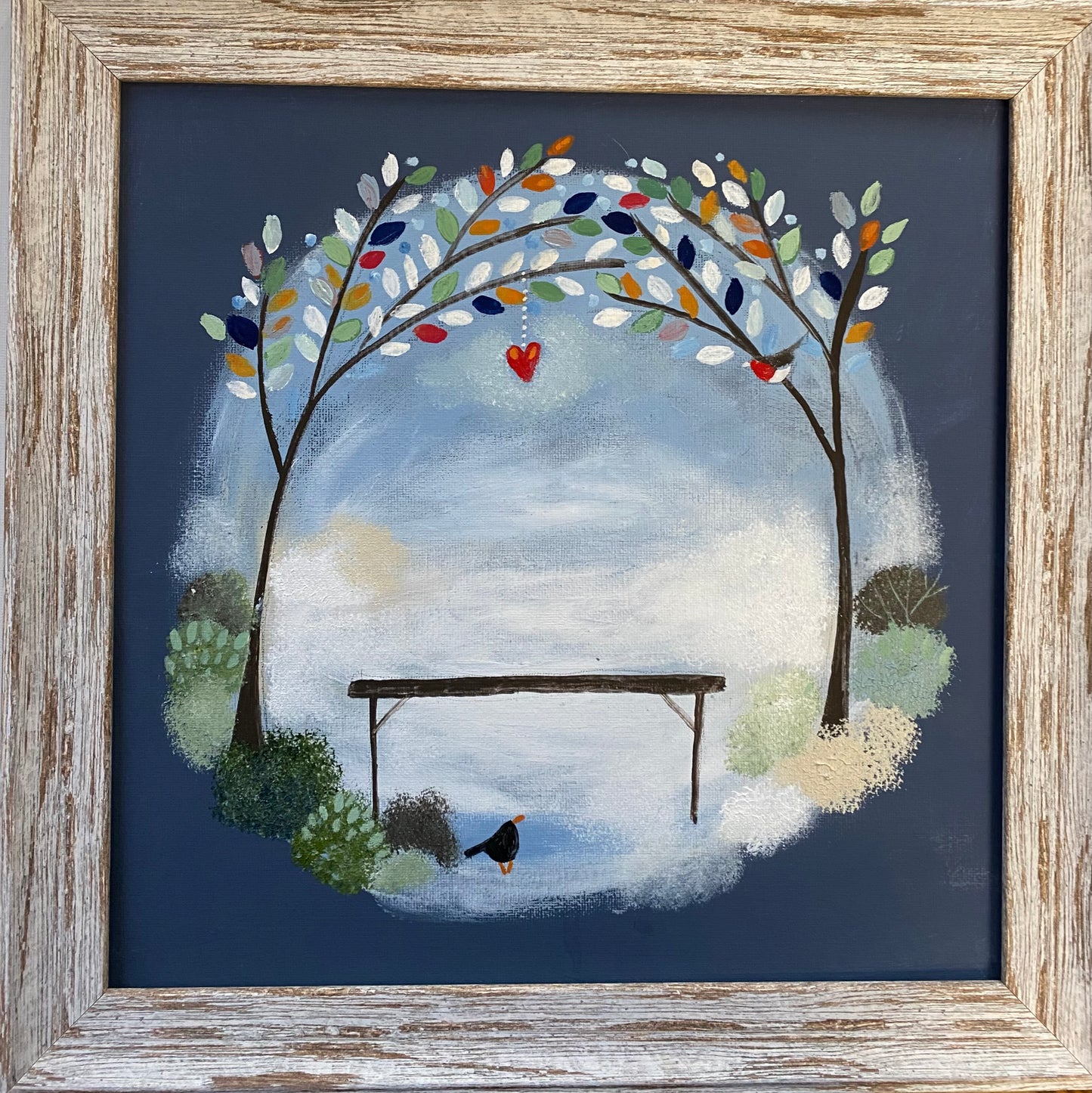 A Bench For Christmas ( personalised painting opportunity)