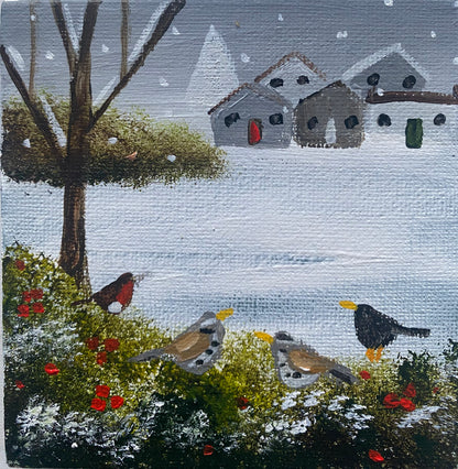 Looking Towards The Village