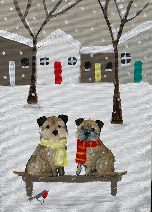 Archie and Heather, Sitting Together