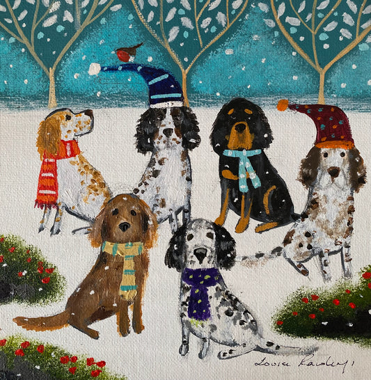 Setters In Silly Hats
