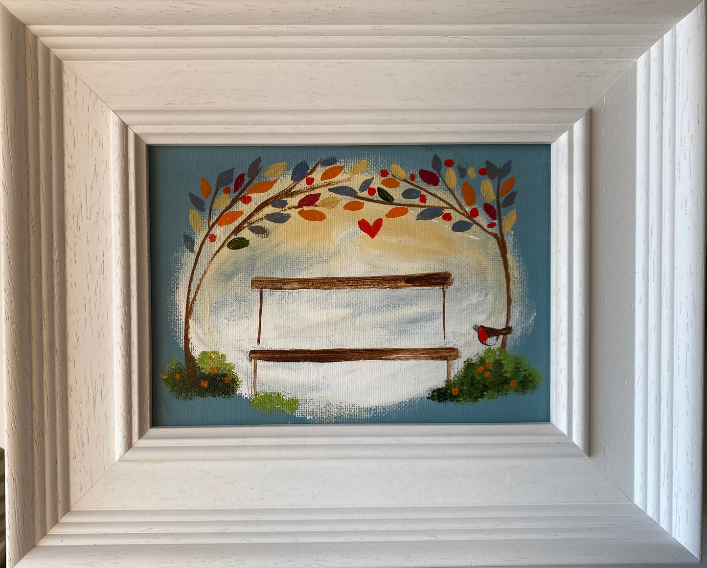 Frosty Bench ( commission opportunity)